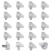 20pcs 5mm Clear Shelf Support Pegs with Box