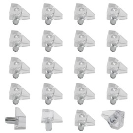 20pcs 5mm Clear Shelf Support Pegs with Box