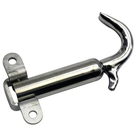 Speedway Motors Hood Latch Compatible with 1930-1931 Ford Model A Polished Stainless Steel Better Than Original Reproduction Spring Loaded Two Hole Mount 2.15 x 3.75 Inches