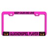 Custom Brother - Keep Calm and Love Glockenspiel Player Pink