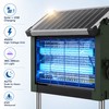 Solar Bug Zapper for Outdoor Use – 4500V Waterproof Mosquito