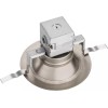 Lithonia Lighting OneUp 6 in. Round Brushed Nickel 3000K LED