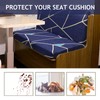 Hipinger RV Dinette Cushion Covers,Stretch Camper Cushion Slipcovers Non-Slip Replacement