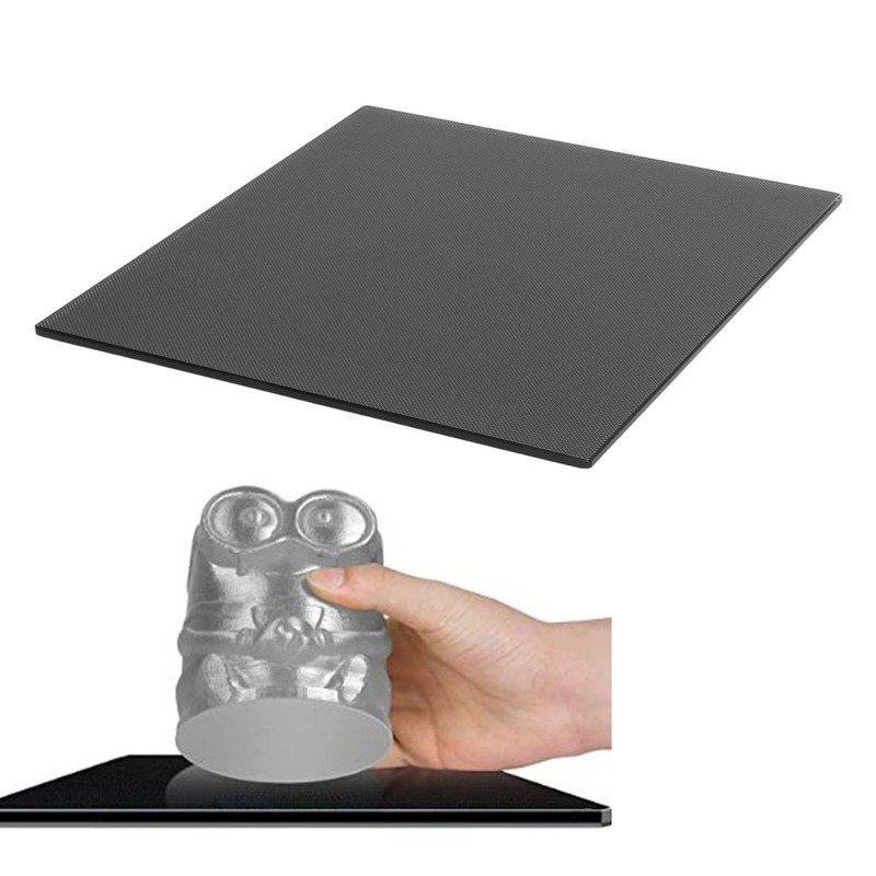 3D Printer Glass Platform 120x120x4mm Microporous Coating Strong Adhesion High