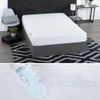 REAL TEXTIL Cubre Colchón Protector Impermeable Ajuste 45 cm King