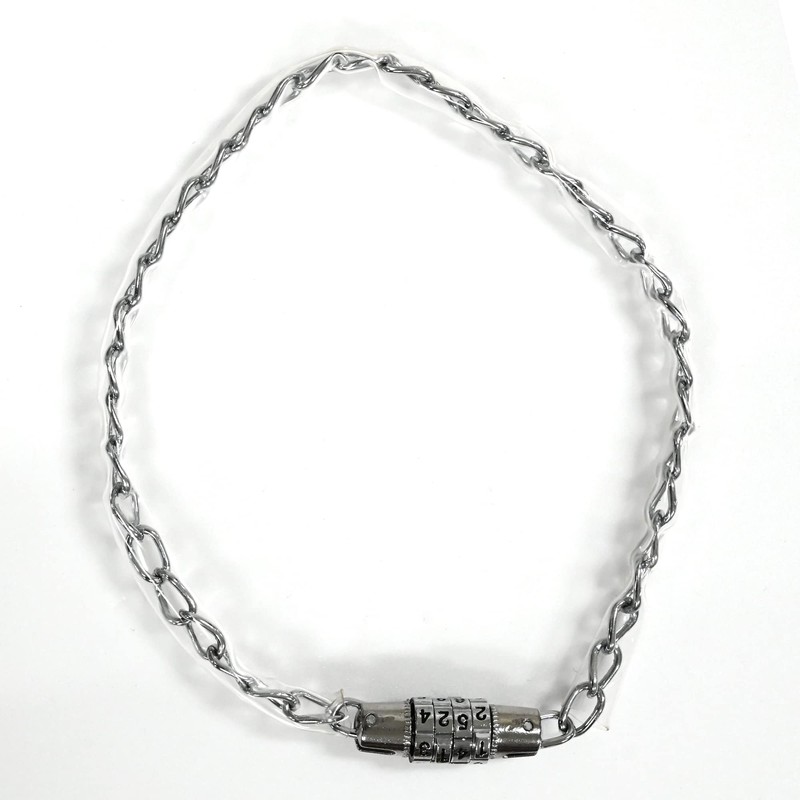 SAGISAKA 43486 Bicycle Key Dial Chain Lock 19.7 inches (50