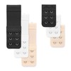 Lusofie 6 Pieces Bra Extenders 2 Hooks 3 Row Soft