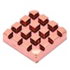 10Pcs Heat Sink Brass Mini Radiators Attach Thermal Conductive Adhesive