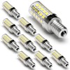 ALIDE E12 60W LED Bulbs Daylight White 5000K, E12 Kx