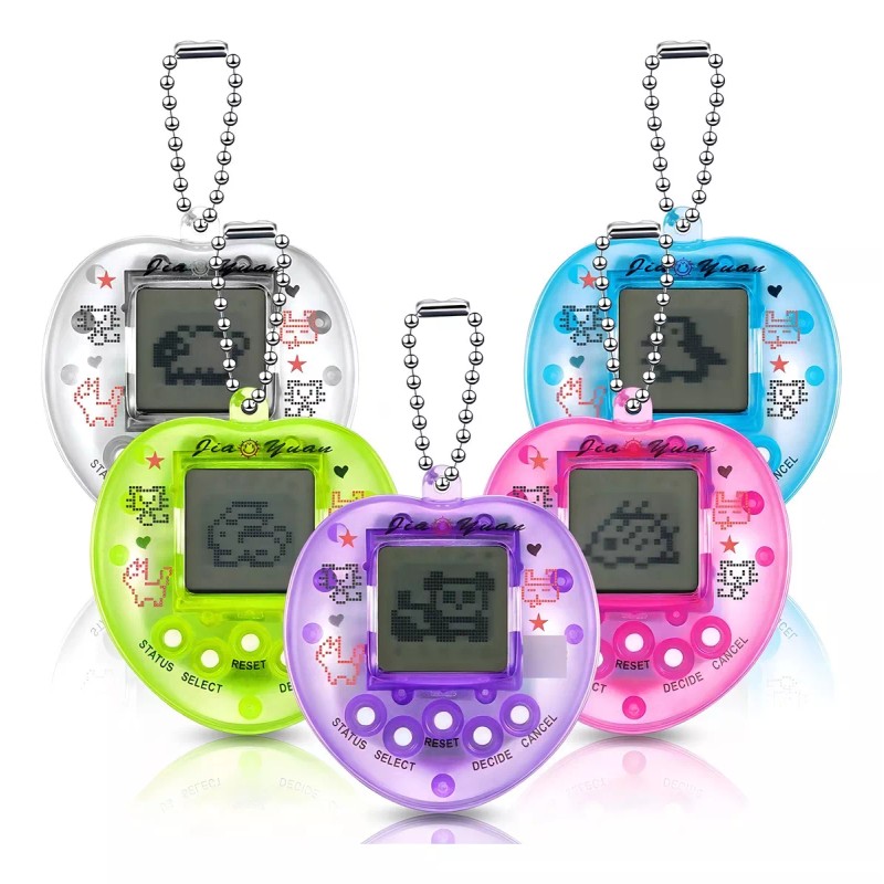 Tamagotchi Corazón Mascota Virtual Color Azul