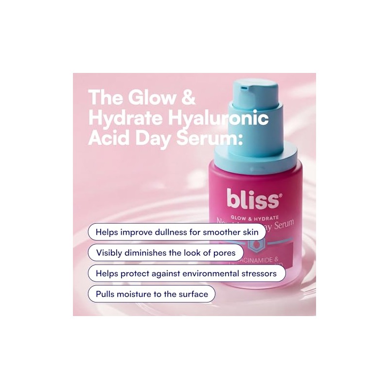 Glow & Hydrate Day Serum, Replenishing & Hydrating Face Serum