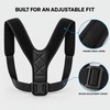 2 Pack Adjustable Unisex Posture Support Braces, Upper Back and