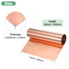 M METERXITY Copper Sheet Roll, 39"x 7.9"x 0.0024"(LxWxT) Copper Foil