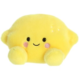 Aurora® Adorable Palm Pals™ Yuzu Lemon™ Stuffed Animal - Pocket-Sized Play - Collectable Fun - Yellow 5 Inches