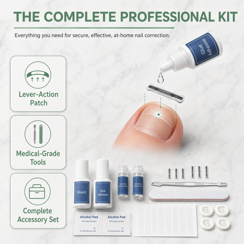 Titanium Alloy Ingrown Toenail Treatment, Nail Tools