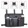 TONINT Large Walker Bag with Water Cup Holder,Walker Basket,Walker Accessories,Walker