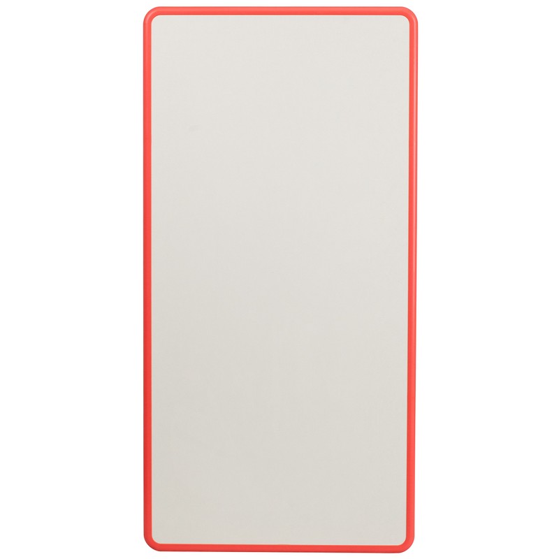 Flash Furniture Wren 23.625''W x 47.25''L Rectangular Red Plastic Height