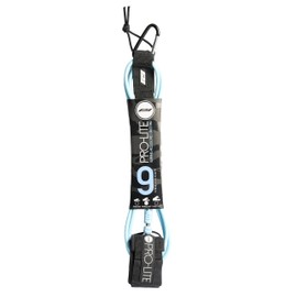 Pro-Lite Freesurf Series Surfboard Leashes (Light Blue, 9'0)