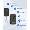 Remote Control Outlet Plug Wireless On Off Power Switch, Black