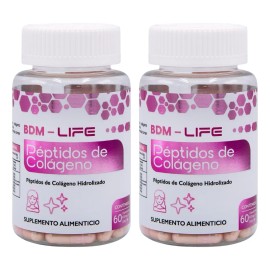 Do Pack Pptidos De Colgeno Suplemento Alimenticio Bdm Lab Sabor Sin Sabor                                                                             