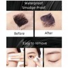Black Mascara with Small Brush for Fine Short/Sparse Lash, Lengthening,