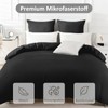 REDKEY 2-Piece Bed Linen Set, 155 x 220 cm Duvet