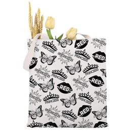 MAOFAED Romance Book Series Tote Bag, Booktok Gift, Romantasy Reader Gift, Bookish Merchandise (sunshine redCA)