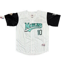 Gary Sheffield 1997 Florida Marlins Alt World Series Jersey Men’s Large