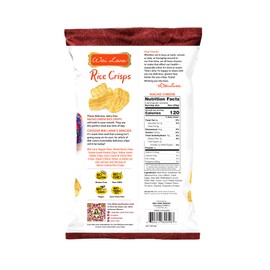 Wai Lana Chips Rice Crisps – Nacho Cheese, Gluten-Free, Vegan, Non-GMO, 4.5 oz (Count of 6)