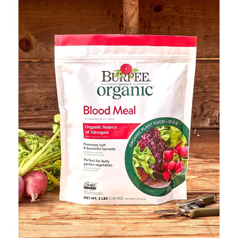 Burpee Organic Blood Meal Fertilizer | Add to Potting Soil