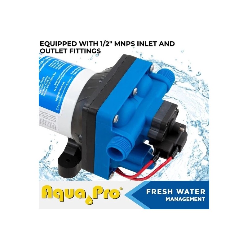 Aqua Pro 21847 Aqua Pro AP3000 Fresh Water Pump Self-Priming