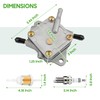 10L0L Golf Cart Fuel Pump Kit for Yamaha G16 G20