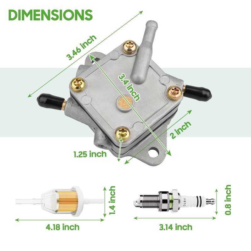 10L0L Golf Cart Fuel Pump Kit for Yamaha G16 G20