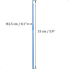 6Pcs 2.5mm Aluminum Crochet Hook Knitting Needles US Size C (Size 2) for DIY Yarn Craft,Nice Gift for Women Adults Kids Children Beginners (Blue)