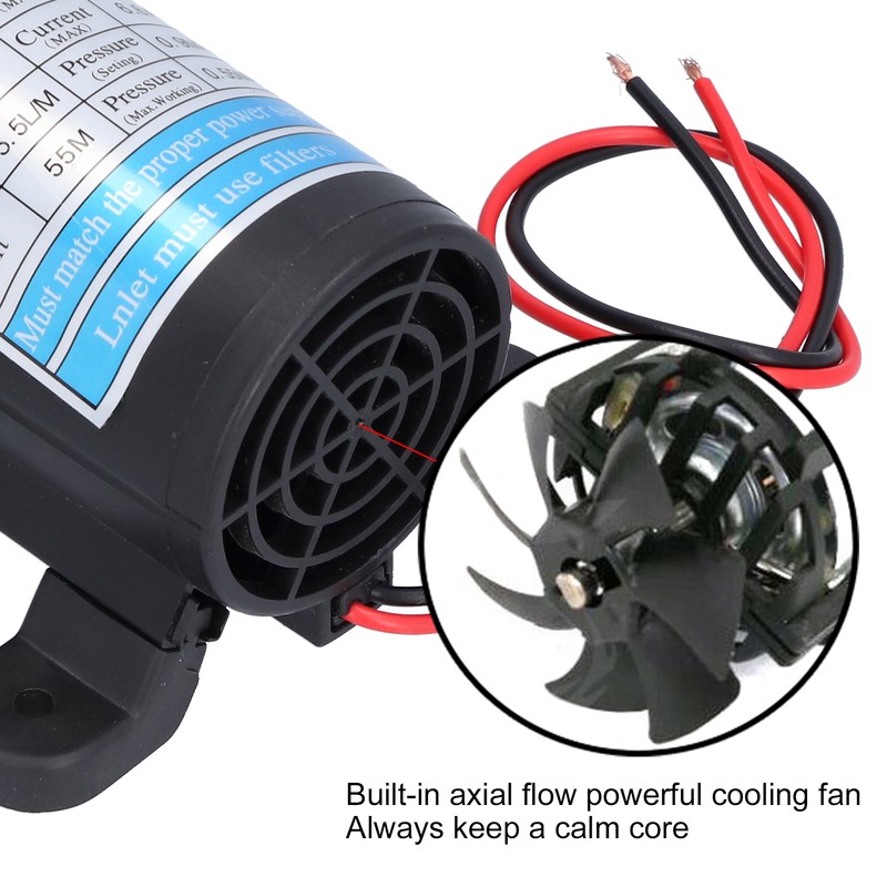 Micro Diaphragm Pump Electric High Pressure DC SelfSuction Boost Car