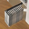 Pull Out Clothes Hanger Rail for Closet, Adjustable Heavy Duty