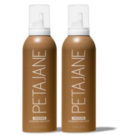 Peta Jane PETAJANE Medium Tanning Mousse, 7 FL OZ, Pack of 2