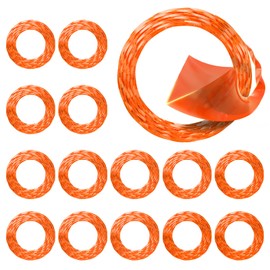 15 Pack AL2420P Replacement Twisted Trimmer Line Compatible with All 15" EGO 56-Volt String Trimmers Weed Eater, Pre-Cut 0.095" 210Ft Weed Wacker String line for EGO Trimmers String