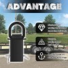 VONLX Stake Pocket D Rings 4Pcs 18000lbs Heavy Duty Removable