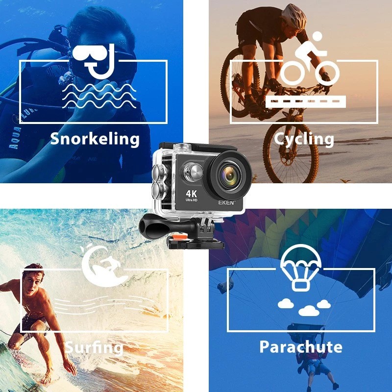 Unbranded Original EKEN H9R Action Camera UHD 4K / 30fps