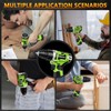 WorkBless 12V Brushless Power Drill, Cordless Drill with LCD Smart