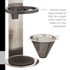 AdHoc Mr. Brew Pour-Over Coffee Maker - Double-Walled Stainless Steel