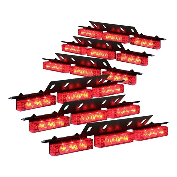 Ranzek Car Warning Light, Emergency Strobe Flashing Light, 3 Flashing