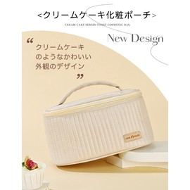 ALLMIRA Makeup Pouch, Large Capacity, Portable, Large, Cosmetic Pouch, Cute, Cute, Lightweight, Waterproof, Vanity Pouch, Cosmetics Pouch, Cosmetics Pouch, Cosmetics Pouch, Cosmetics Pouch, Cosmetics