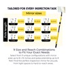 Extend A Vue Telescoping Inspection Mirror - Standard Fiberglass, Lightweight