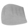 Inflatable Lumbar Waist Pillow PVC and Flocking Press Gray Inflation