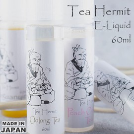 Tea Hermit Tea Hermit Tea Tea Sennin Liquid, 2.0 fl oz (60 ml), VAPE Liquid, Peach Oolong Tea