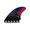 Futures Machado Pivot Blackstix Thruster Surfboard Fins - Black Swirl