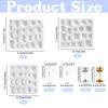 63 Pcs Resin Molds Silicone Set,DIY Epoxy Resin Casting Craft