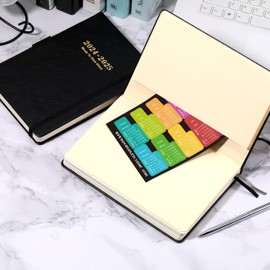 Academic Diary 2024-2025 - Diary 2024-2025 A5 Week to View from July 2024 to June 2025, 14.6 X 21 cm, A5 Premium Thicker Paper with Pen Holder, Inner Pocket and 88 Notes Pages, black